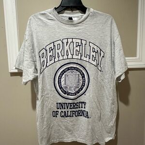 H&M Gray‎ Collegiate Tee Short Sleeve